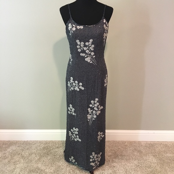 boutique beaded maxi dress